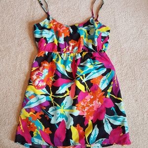 Roxy tropical print dress